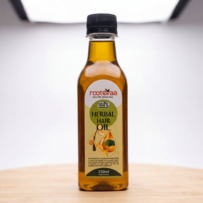 Rootevaa 100% Natural Herbal Hair Oil (250ml)